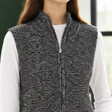 Elettra-Belle High Neck Vest - Lead Product Detail