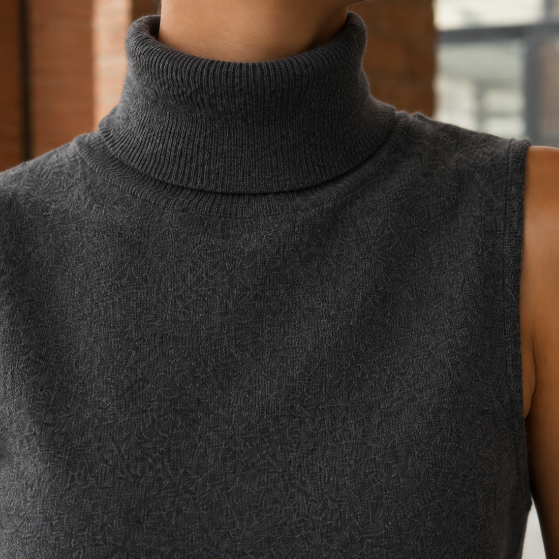 Sabine-Skye Turtleneck Sweater - Lead Product Detail