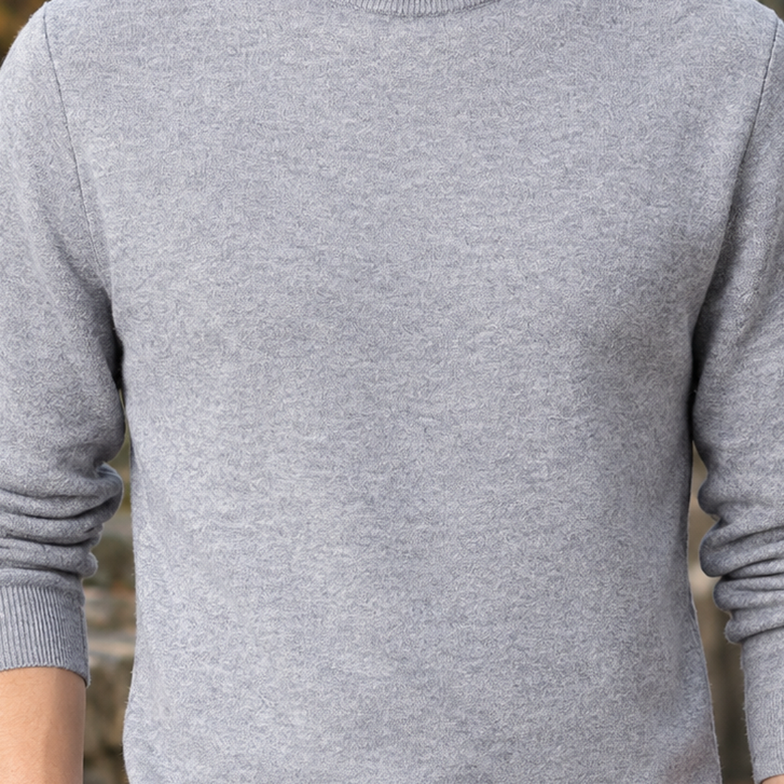 Blake Mock Neck Sweater - Lead Product Detail