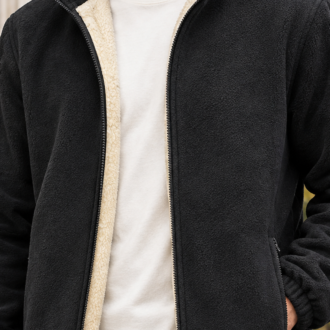 Florian Cashmere Jacket - Lead Product Detail