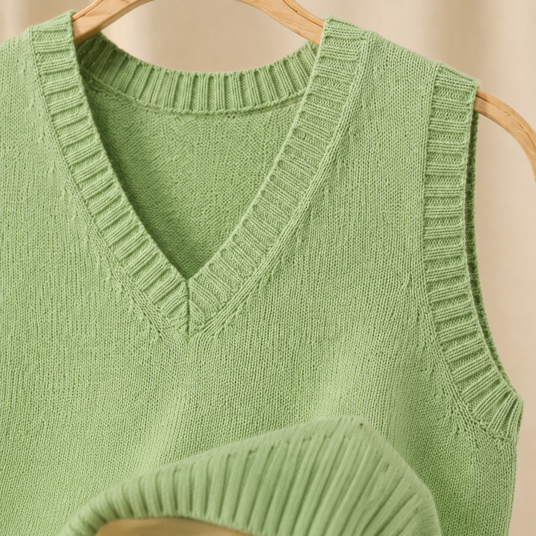 Arend V-Neck Sweater - Lead Product Detail
