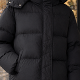 Alice-Claire Hooded Puffer Jacket - Lead Product Detail