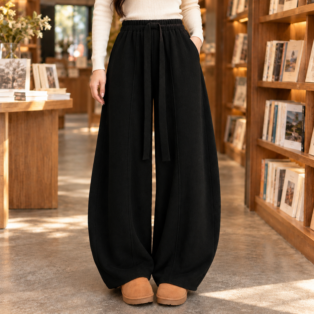 Beatrix-Jane Curved Pants - Lead Product Detail