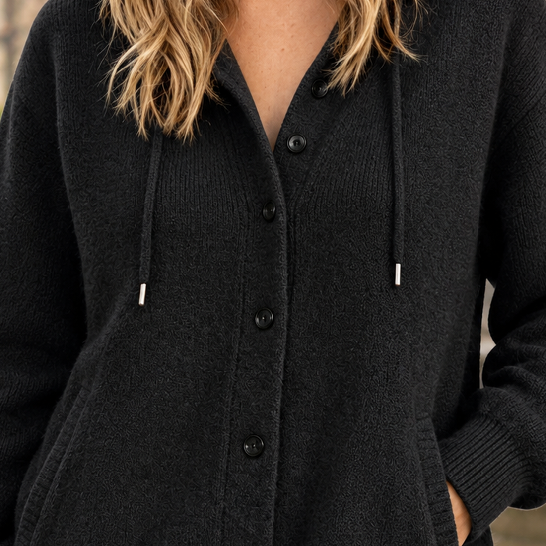 Honoria-Rae Hooded Cardigan - Lead Product Detail