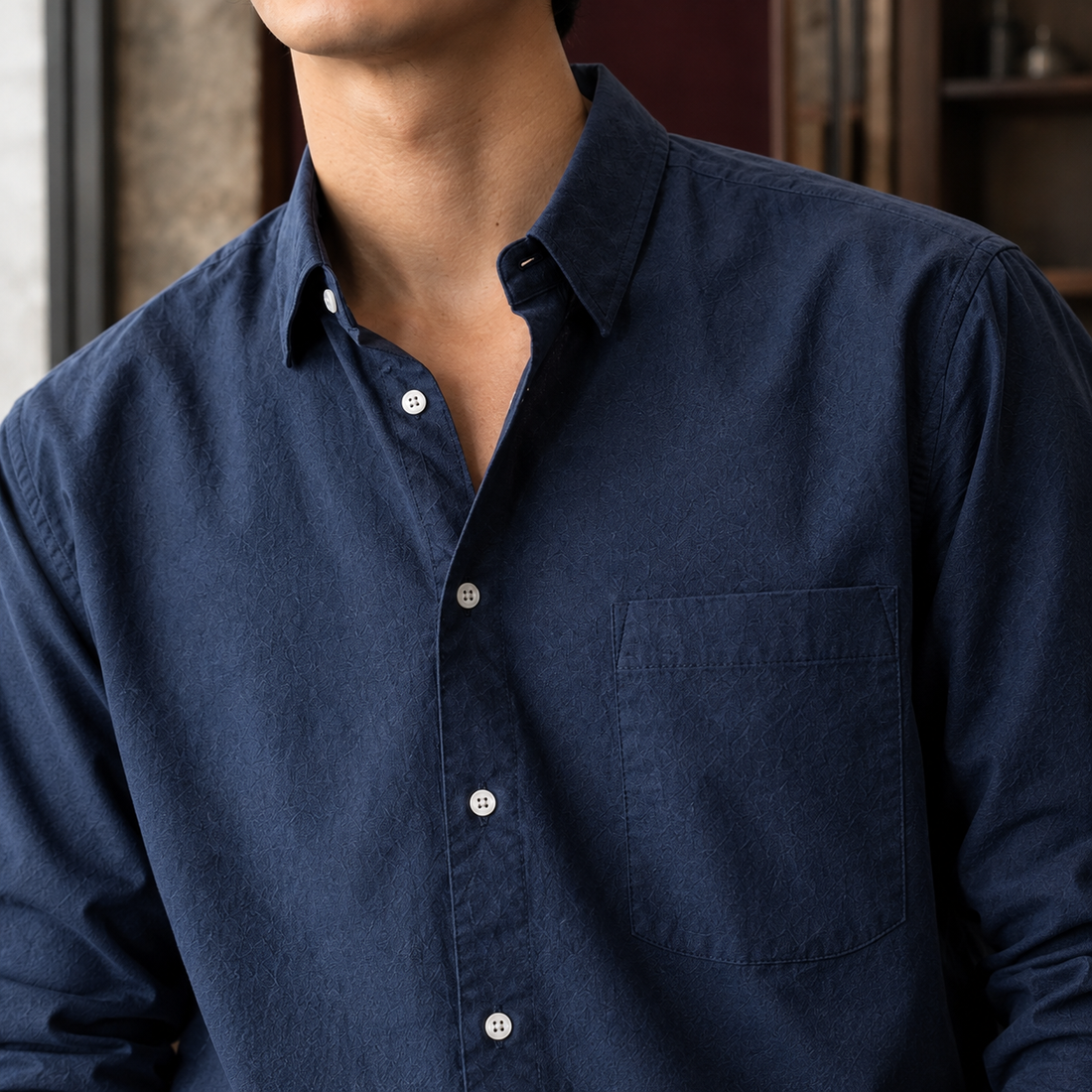 Blake Relaxed Shirt - Lead Product Detail