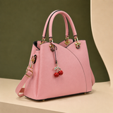 Vinci Cherry Handbag - Lead Alternate View