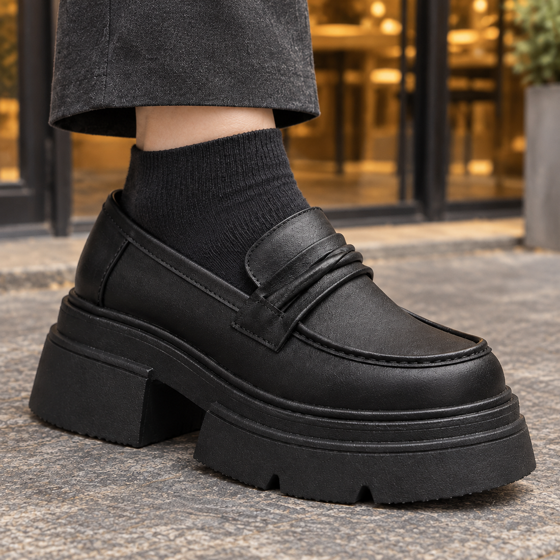 Erbetta Platform Loafers - Lead Product Detail
