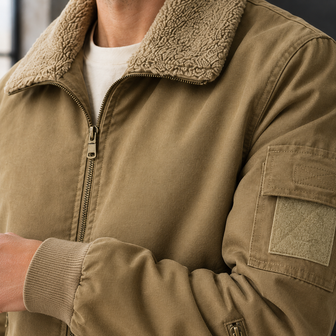 Knox Utility Jacket - Lead Product Detail