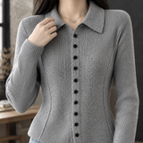 Fiona-Grace Ribbed Cardigan - Lead Product Detail