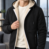 Valentin Hooded Hoodie - Lead Product Detail