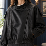 Eugenie-Elise Moto Jacket - Lead Product Detail