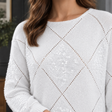 Vivienne-Rose Sequin Sweater - Lead Product Detail