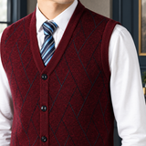 Caleb Argyle Vest - Lead Product Detail