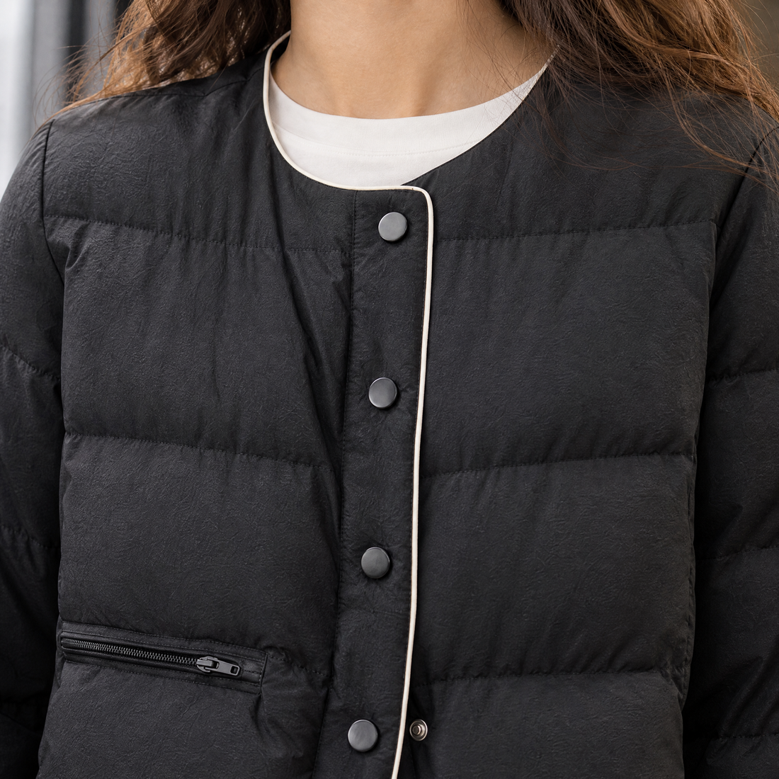 Ashley-Sage Quilted Jacket - Lead Product Detail