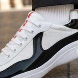 Negroni Leather Sneakers - Lead Product Detail