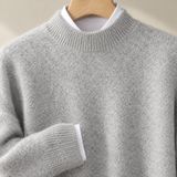 Blake Mock Neck Sweater - Lead Product Detail