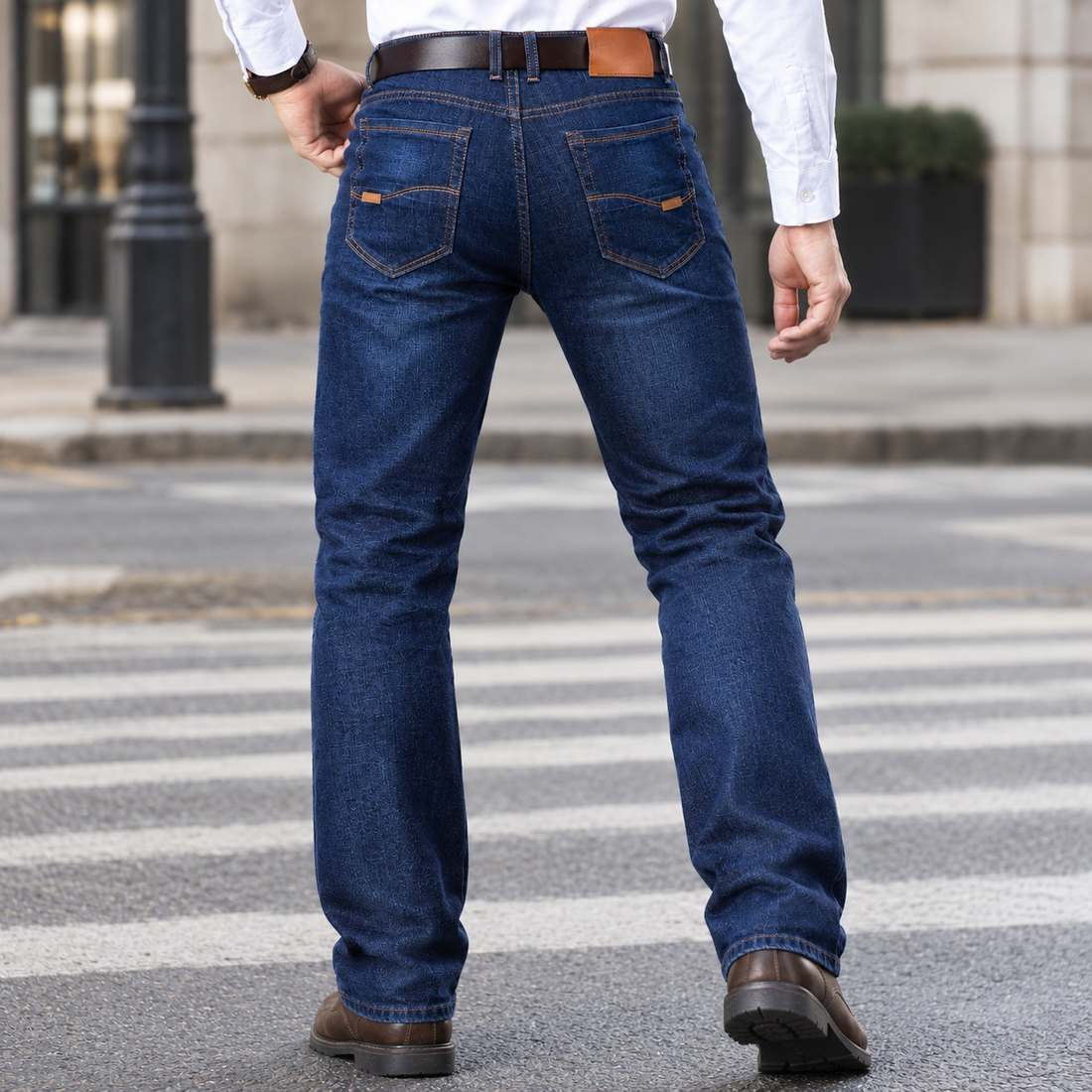 Blake Straight Jeans - Lead Product Detail