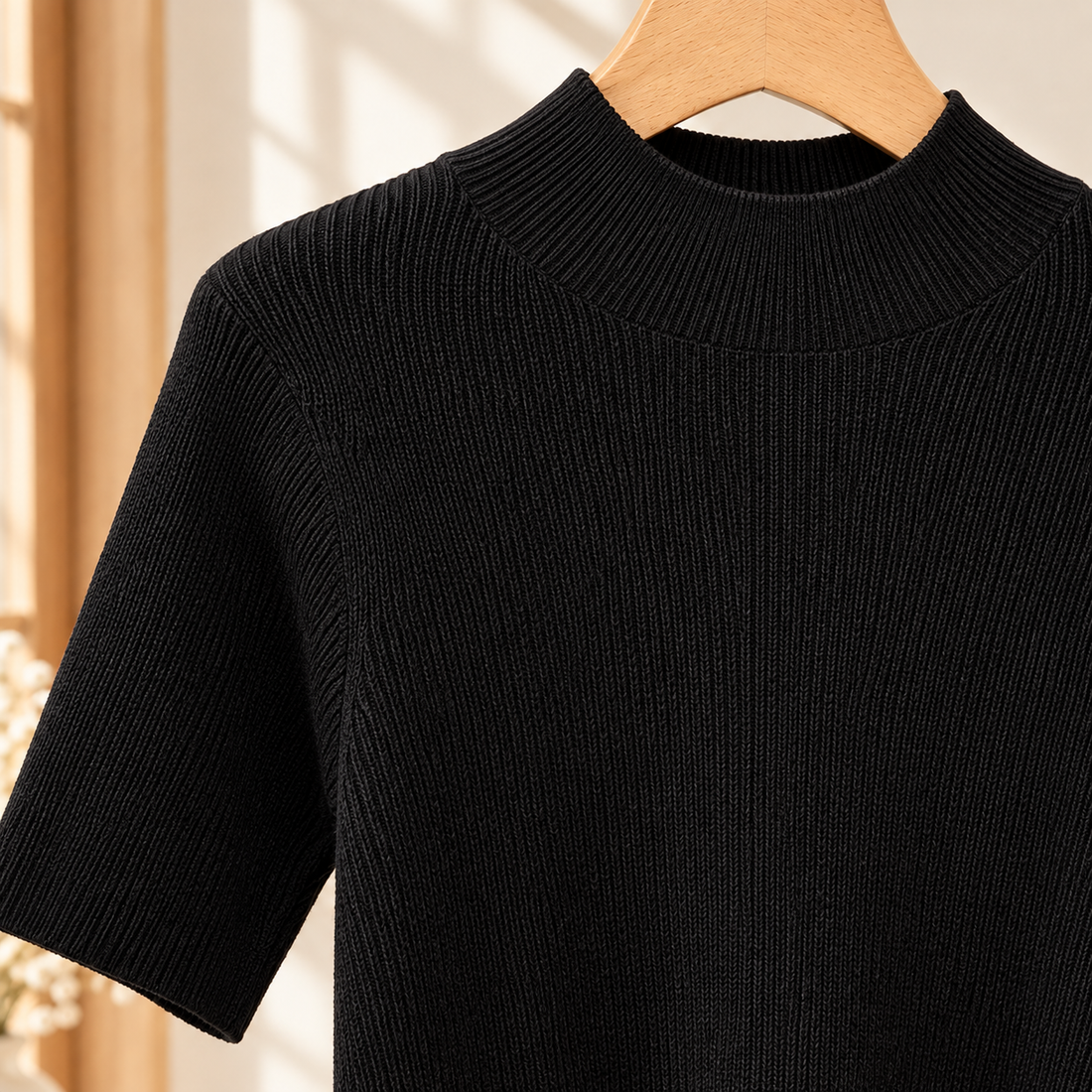 Quinn Mock Neck Top - Lead Product Detail