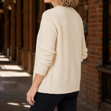 Liliana V Neck Sweater - Lead Alternate View