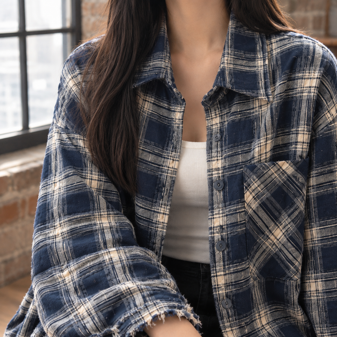 Godiva Plaid Jacket - Lead Product Detail