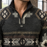 Valentin Geometric Quarter Zip - Lead Product Detail