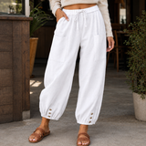 Mercedes-Rose Relaxed Pants - Lead Product Detail