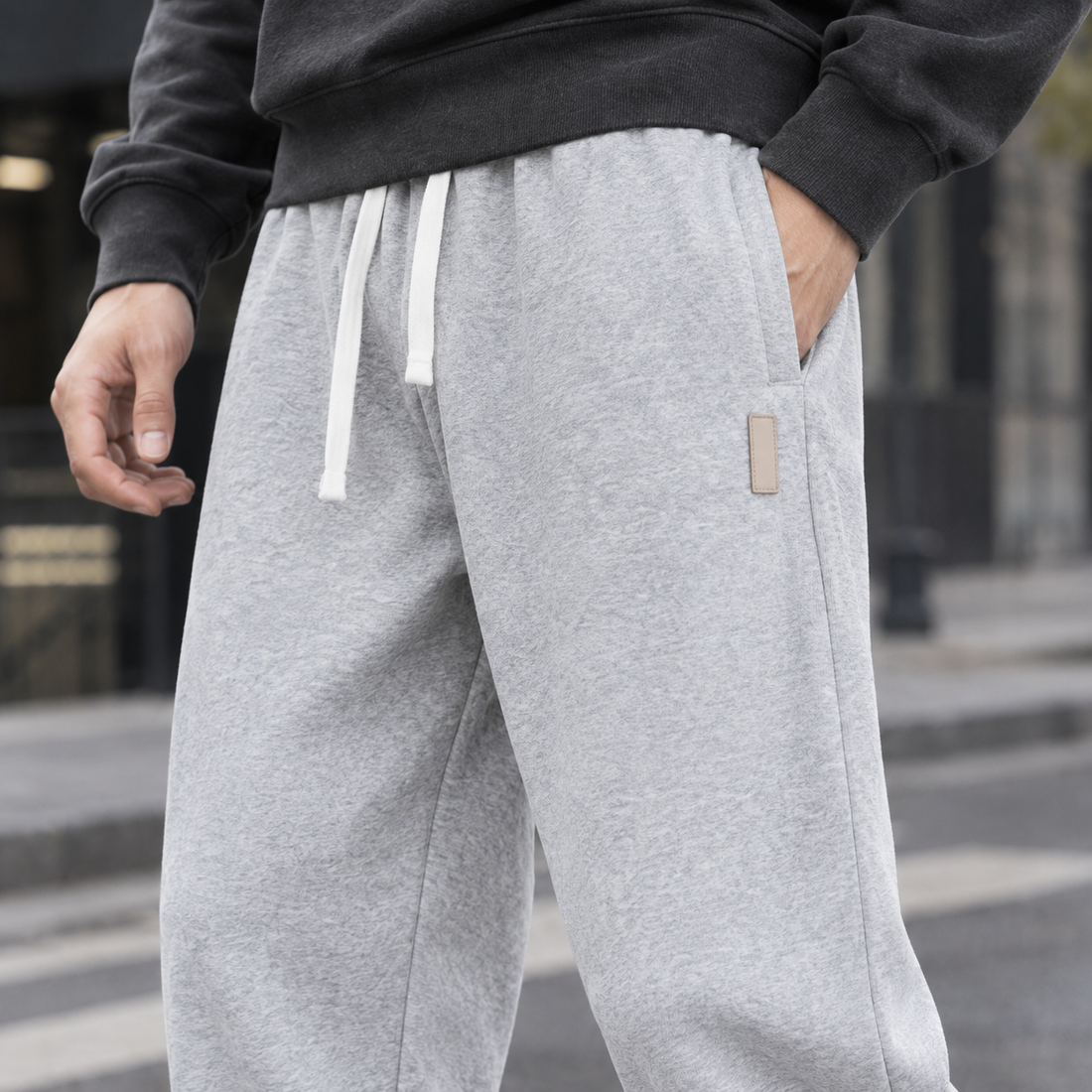 Florian Relaxed Joggers - Lead Product Detail