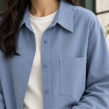 Paula Relaxed Overshirt - Lead Product Detail