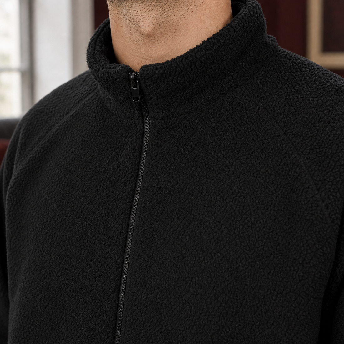Blake Fleece Jacket - Lead Product Detail