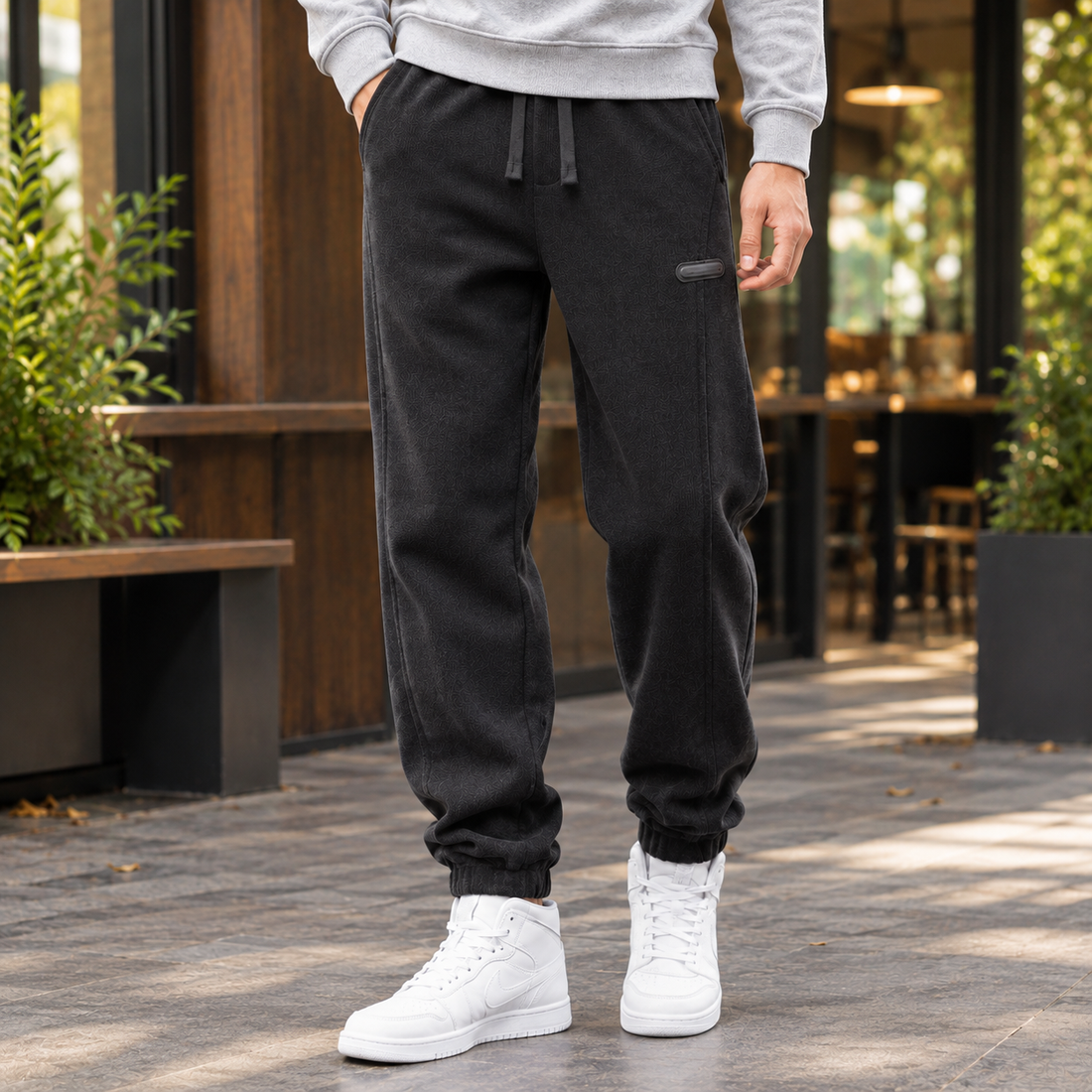 Romano Relaxed Jogger Pants - Lead Product Detail
