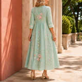 Clara-Grace Floral Maxi Dress - Lead Alternate View