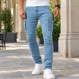 Wyatt Cargo Jeans - Lead Product Detail