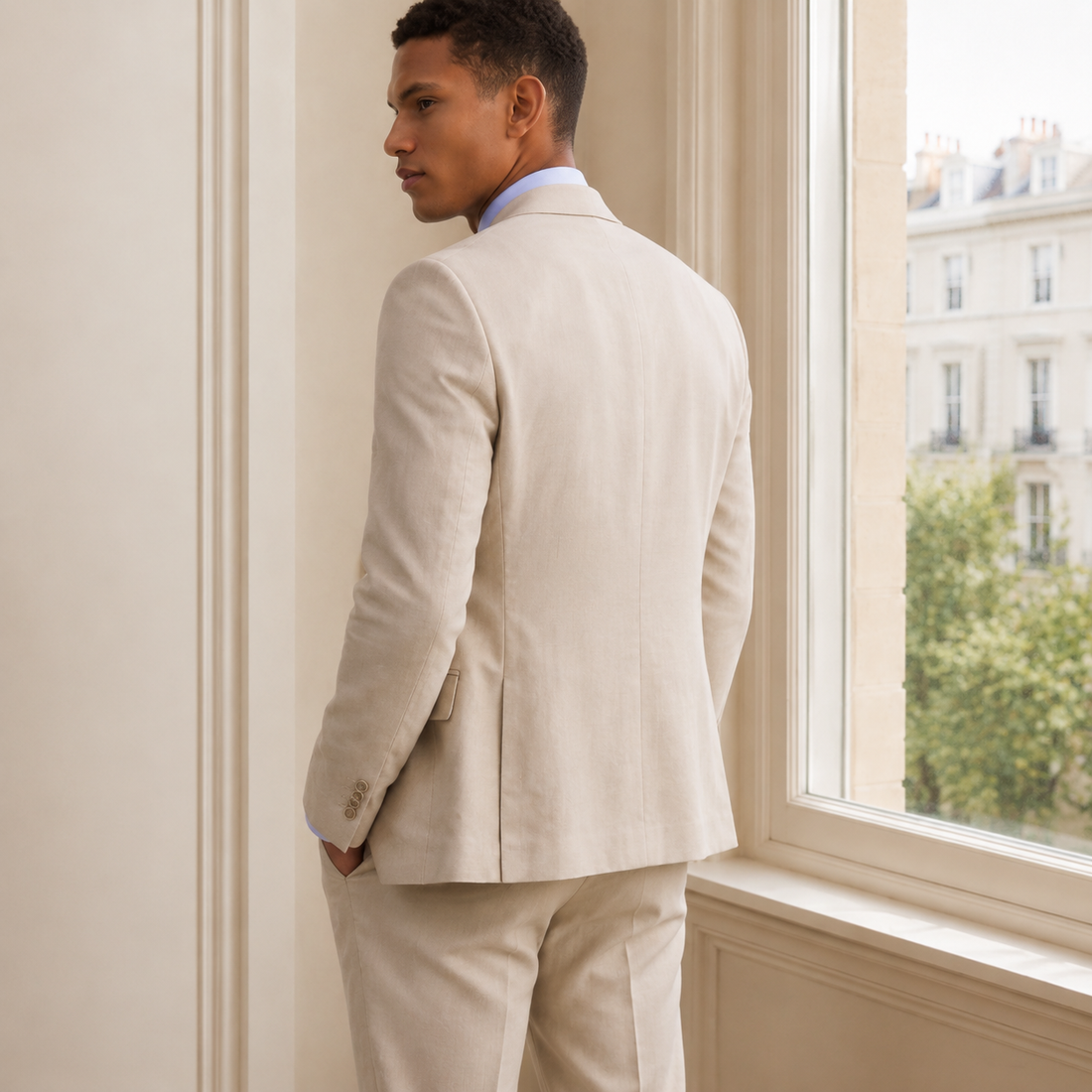 Donovan Three-Piece Suit - Lead Alternate View