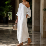 Vivienne One-Shoulder Dress - Lead Alternate View