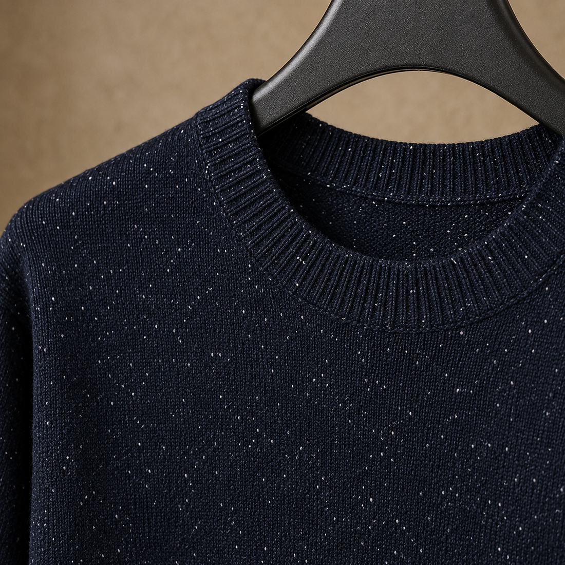 Reinhold Speckled Sweater - Lead Product Detail