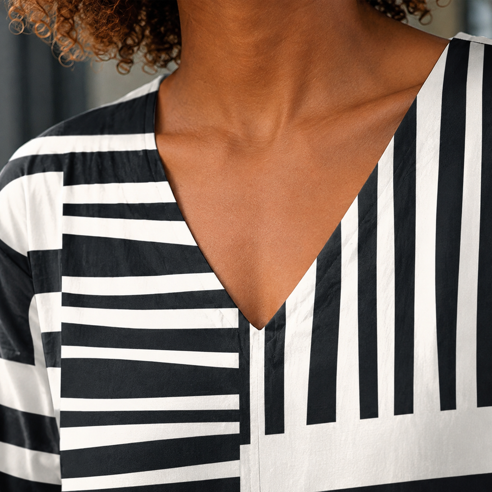 Ada-Rose V-Neck Blouse - Lead Product Detail