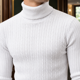Dario Cable Knit Sweater - Lead Product Detail
