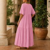 Tatiana Tiered Maxi Dress - Lead Alternate View