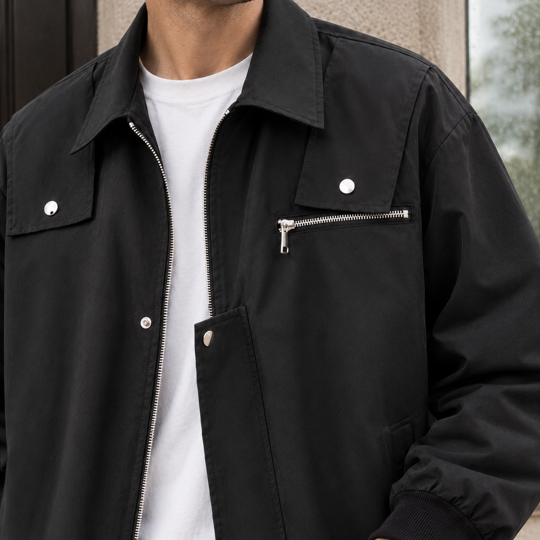 Dorian Utility Jacket - Lead Product Detail