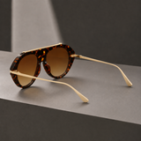 Felix Aviator Sunglasses - Lead Alternate View