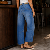 Anouk-Kate Patchwork Jeans - Lead Alternate View