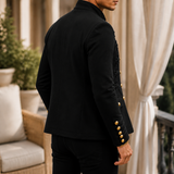 Lysander Military Jacket - Lead Alternate View