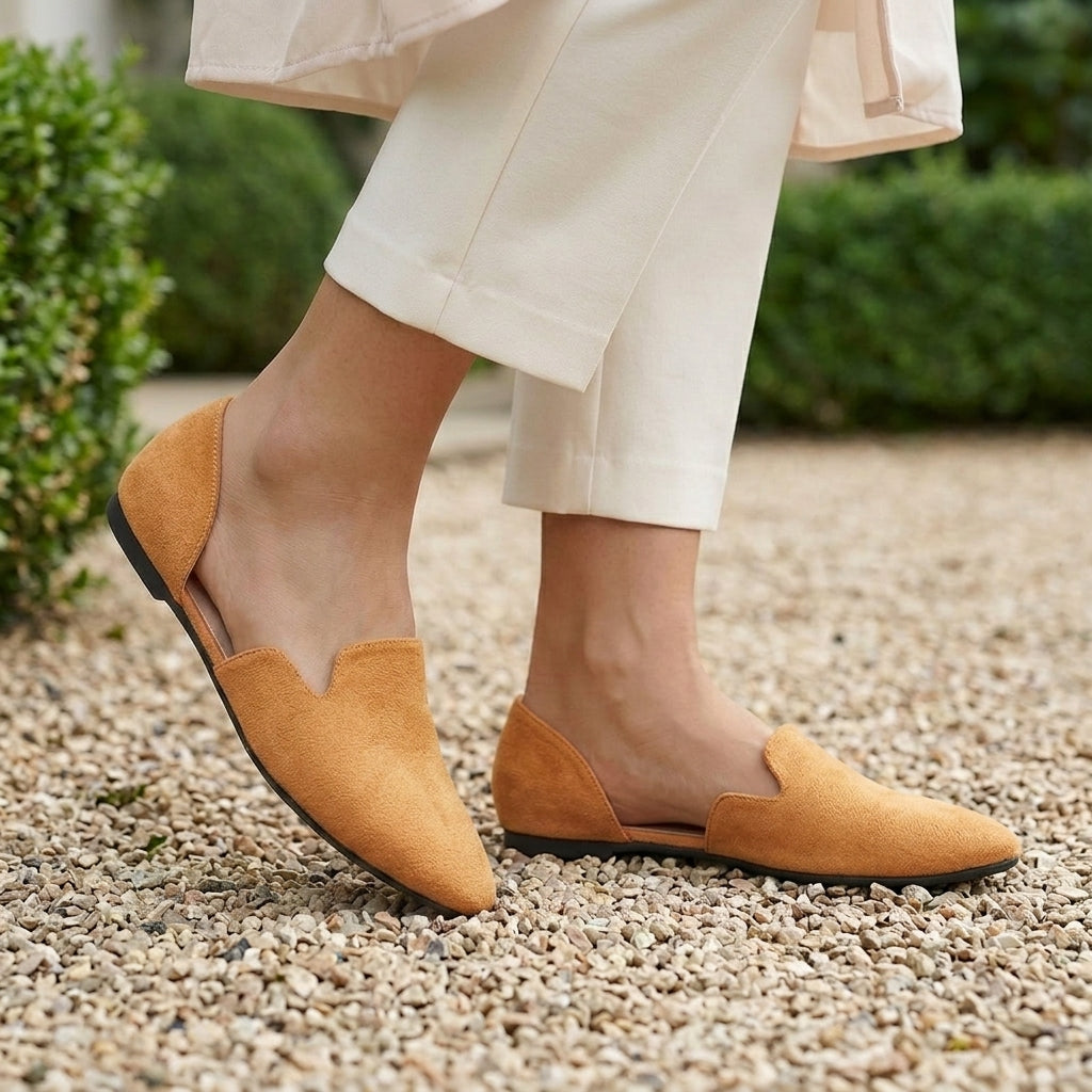 Sienna D'Orsay Flats - Lead Alternate View