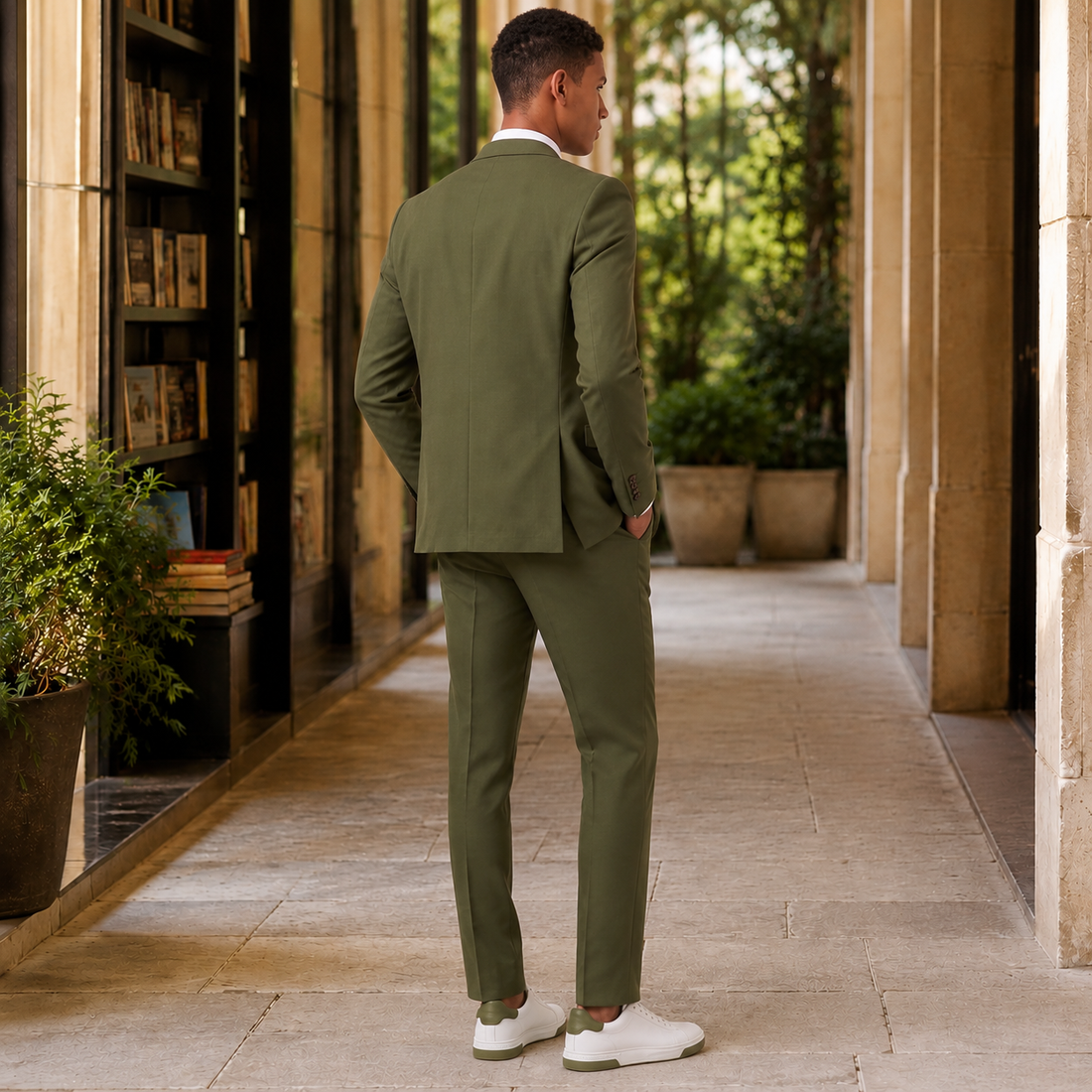 Emmett Tailored Suit - Lead Alternate View