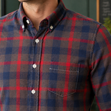 Oliver Plaid Shirt - Lead Product Detail