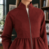 Valerie-Belle Peplum Jacket - Lead Product Detail