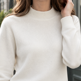 Giulietta-June Mock Neck Sweater - Lead Product Detail