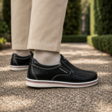 Sienna Leather Loafers - Lead Alternate View