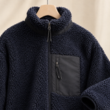Knox Textured Zip Jacket - Lead Product Detail