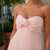 Lorelei-Hope Pleated Maxi Dress - Lead Product Detail